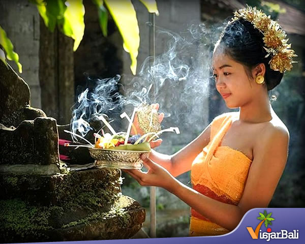 Información sobre rituales religiosos en Bali